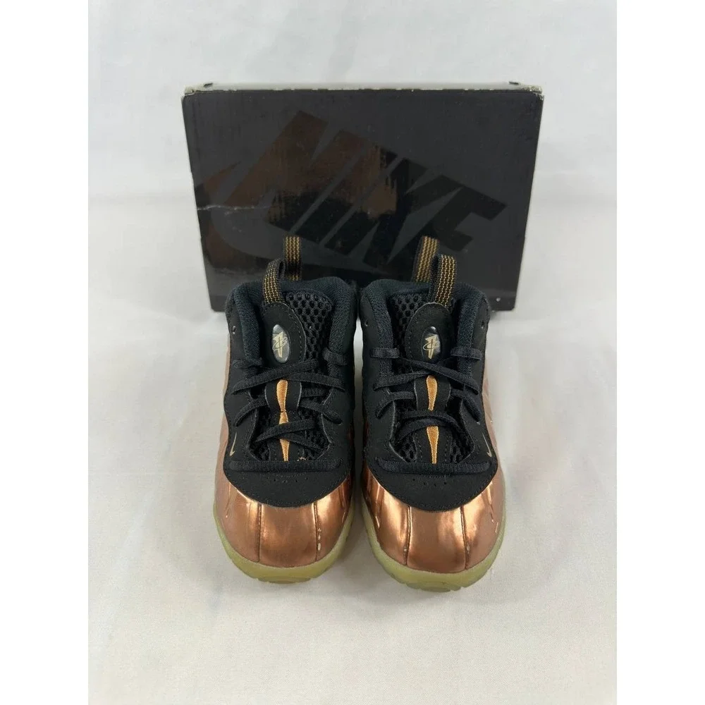 Nike Air Foamposite Little Posite One Copper Youth 723947-004 Size 7C